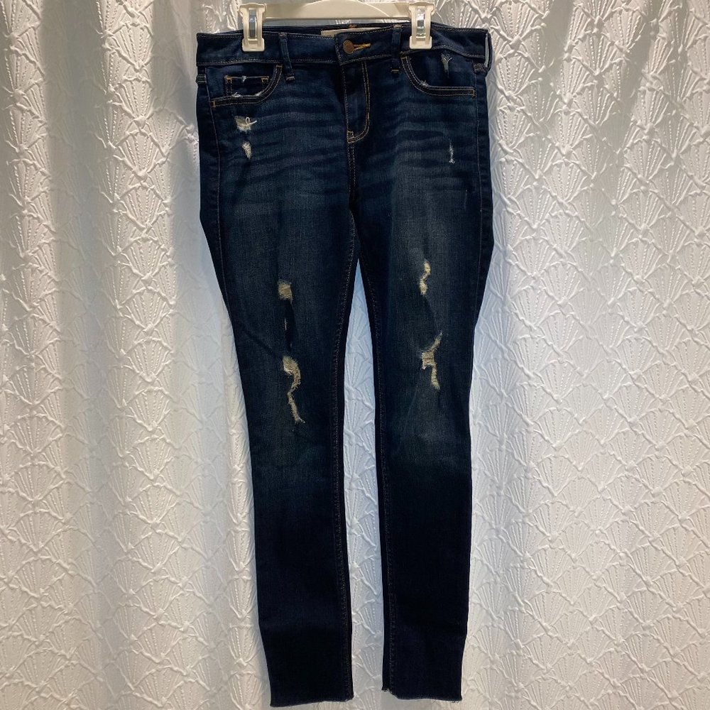 Holliser Low Rise  Super Skinny Jeans